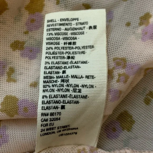 FREE PEOPLE Opposites Attract Floral Mini Sweater Dress - Picture 11 of 11